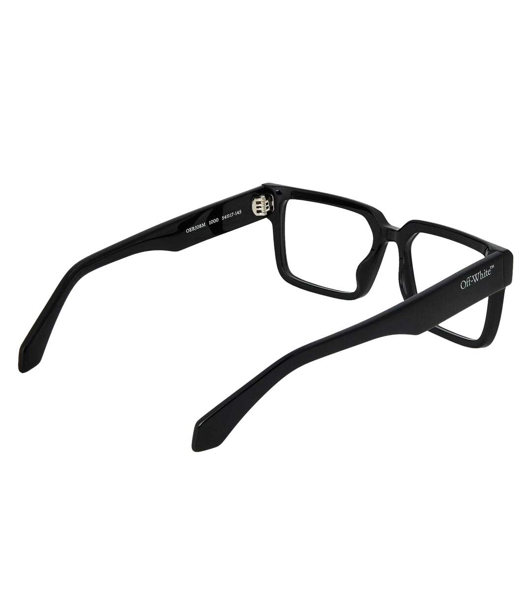 Unisex Adult Style 8m Square Sunglasses One Size Black Off White-2