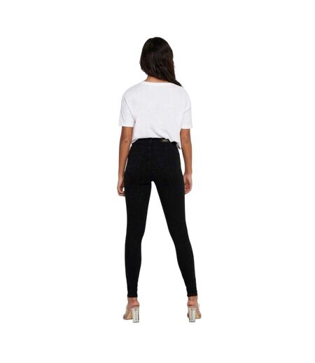 Womens/ladies Skinny Jeans Black Only