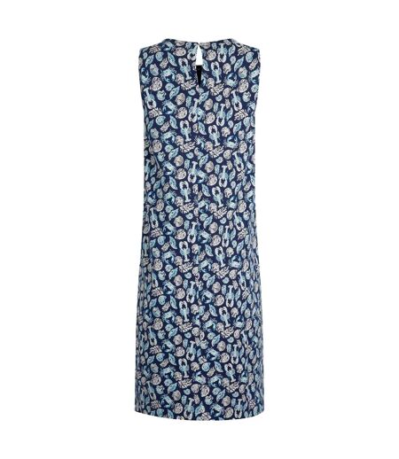 Womens/ladies adenea sea creatures jersey shift dress ocean blue Weird Fish