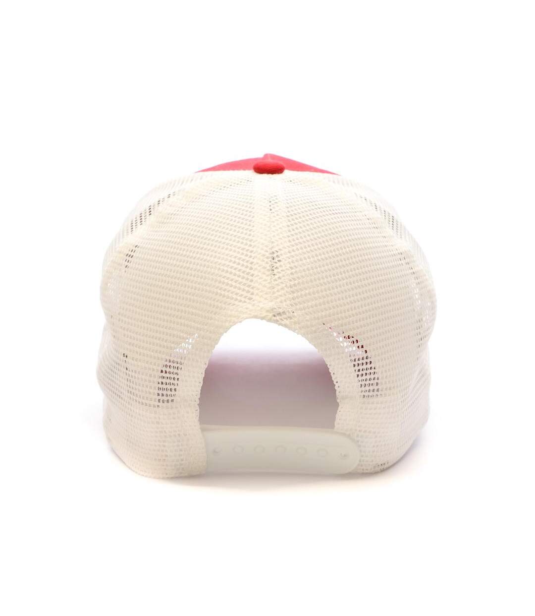 Casquette Blanche/Rouge Homme New Era Clean Trucker 2 Neyyan Scawhi - OSFA-3