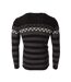 Pull Noir Homme Paname Brothers 2549 - S-2