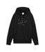 Sweat À Capuche Style Texte Ess Femme Noir Puma-2