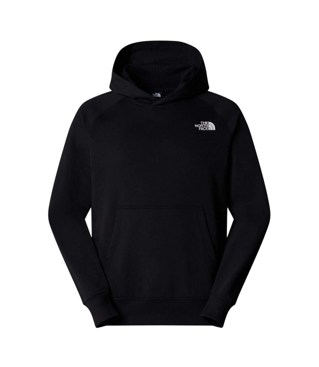 Mens Never Stop Exploring Cotton Pullover Hoodie Black The North Face-2