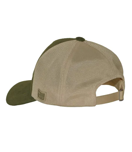 Casquette baseball premium en velours côtelé avec patch B47 Vondutch
