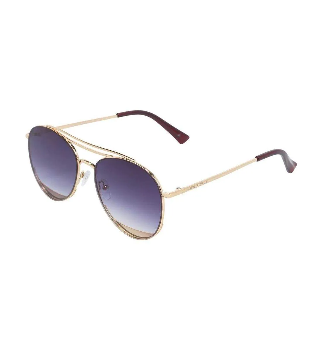 Lunettes De Soleil Adulte Taille Unique Jaune Or Prive Revaux-1