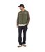 Veste zippée homme de moto en polyester avec patchs Oil Vondutch-3