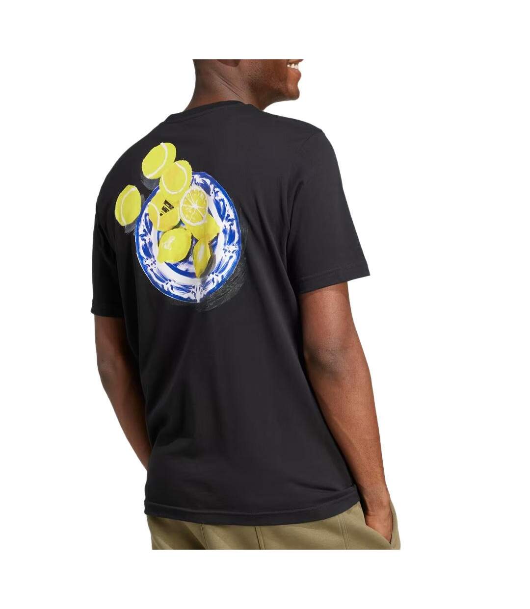 T-Shirt noir homme adidas jn7367-2