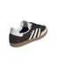 Womens/ladies Samba Og Leather Trainers Black Wonder White Adidas-2