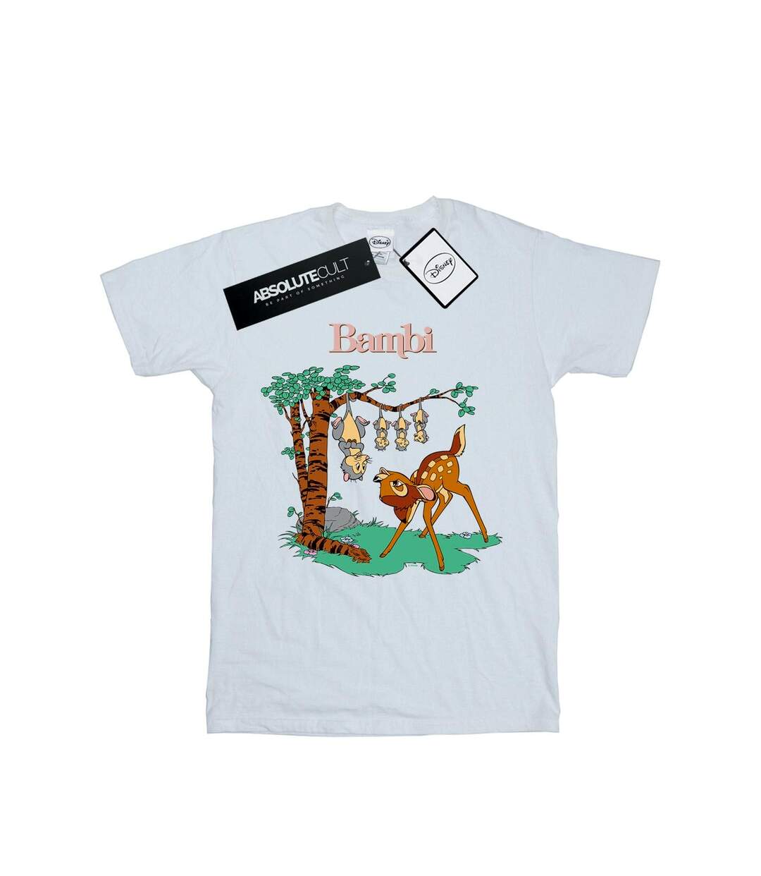 Disney - T-shirt BAMBI TILTED UP - Femme (Blanc) - UTBI17157-1