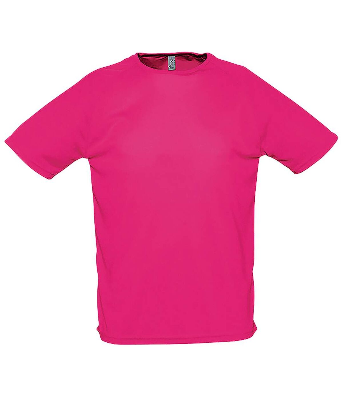 SOLS Mens Sporty Short Sleeve Performance T-Shirt (Neon Pink) - UTPC303