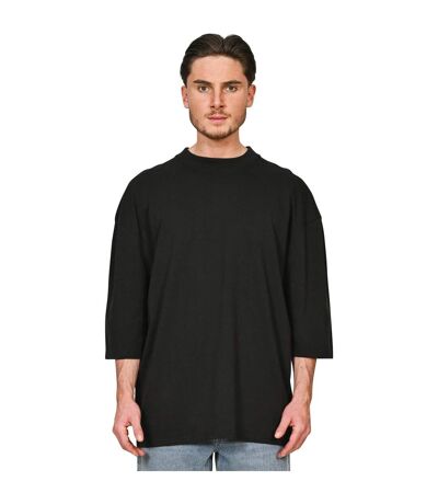 T-shirt Demi-manches Adulte Noir Casual Classics