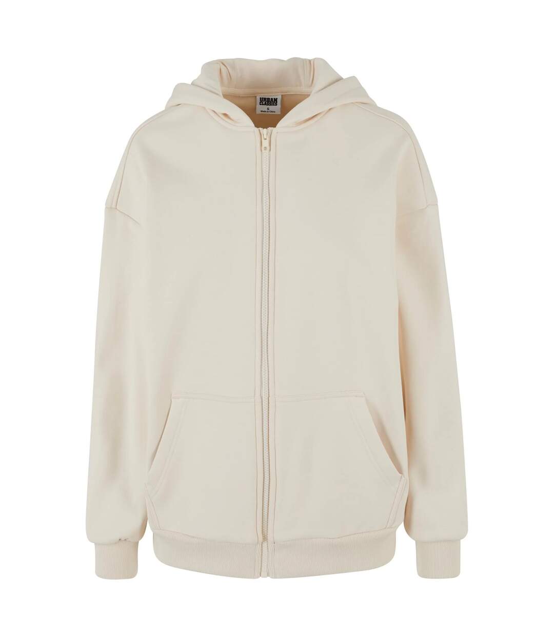 Veste À Capuche Cozy Femme Sable Blanc Urban Classics-1