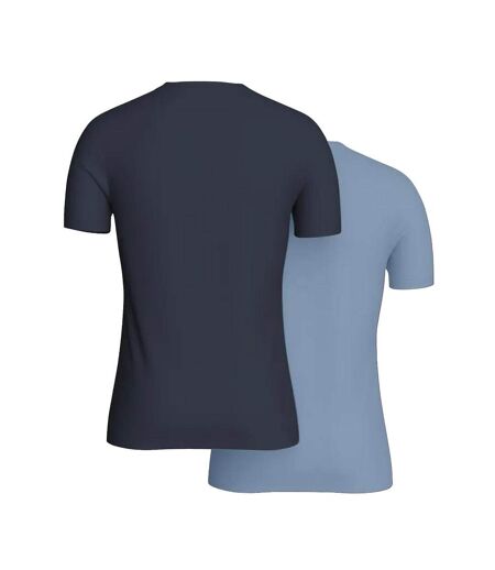 x2 t-shirt marine/bleu homme kaporal jift - 3xl