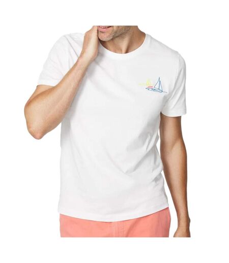 T-shirt blanc homme tbs sohantee - 3xl