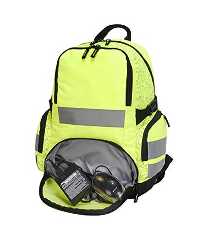 Shugon London Pro Hi-Vis Backpack (Hi-Vis Yellow) (One Size) - UTBC3875