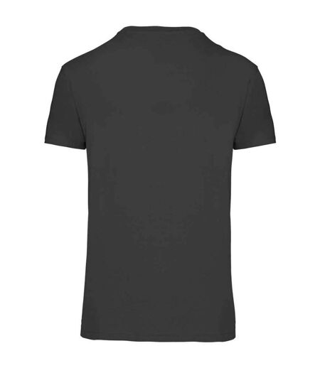 T-shirt unisexe à col ras du cou 190ic pour adultes gris foncé Kariban