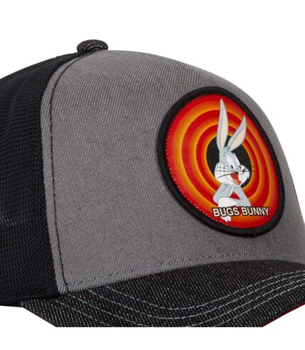 Casquette homme trucker effet denim finitions premium Looney Tunes Capslab