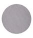 Tapis Rond Bouclette Teddy 200cm Gris-1
