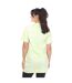 Womens/ladies essentials all-over print t-shirt lime Adidas-2