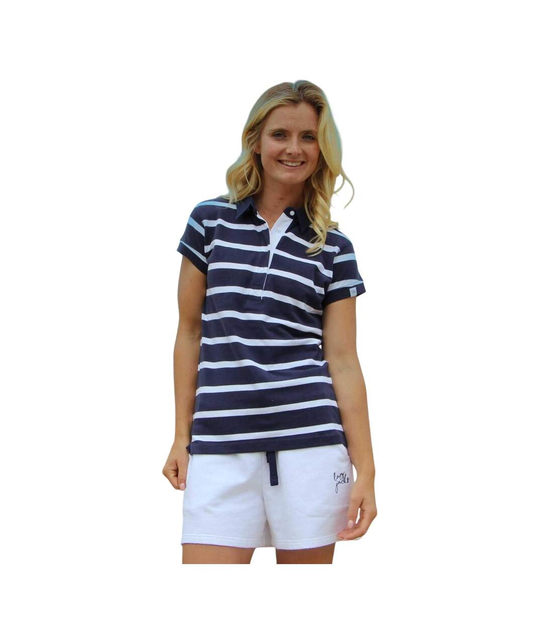 Polo Motif/style Rayé Femme Crépuscule Lazy Jacks-1