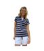 Polo Motif/style Rayé Femme Crépuscule Lazy Jacks-1