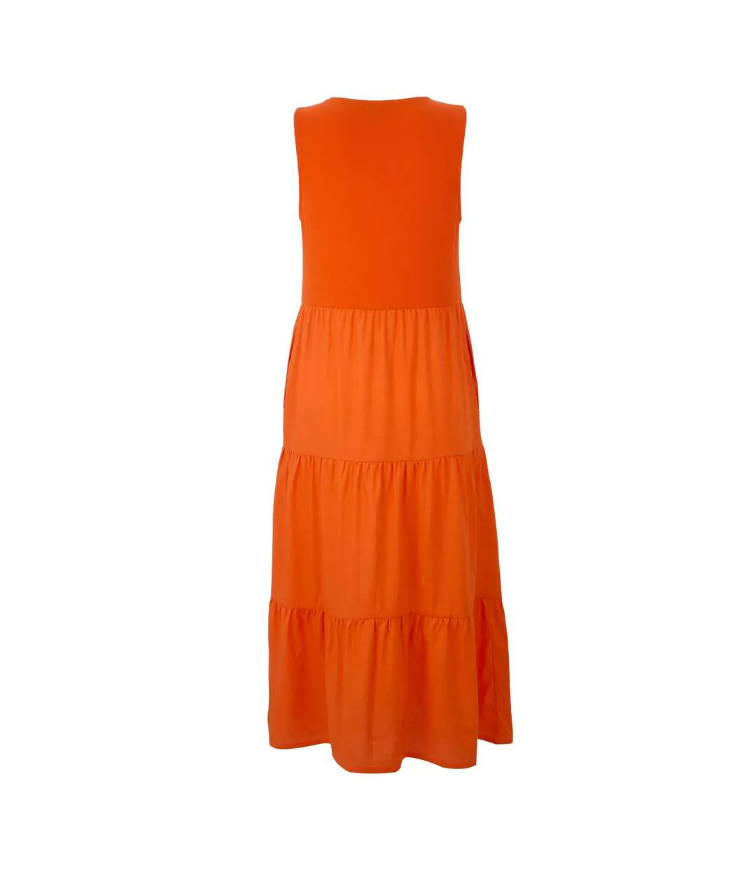 Womens/ladies Tarise Midi Dress Tangerine Tango Regatta-3