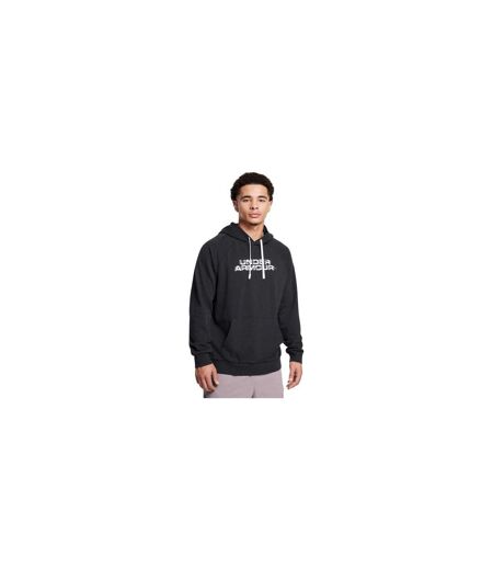 Sweat À Capuche Avec Cordons Manches Raglan Rival Homme Noir Under Armour