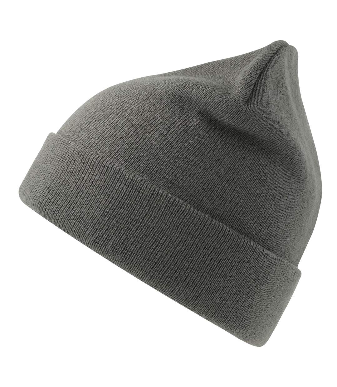 Unisex adult pier polartech lined beanie dark grey Atlantis-2