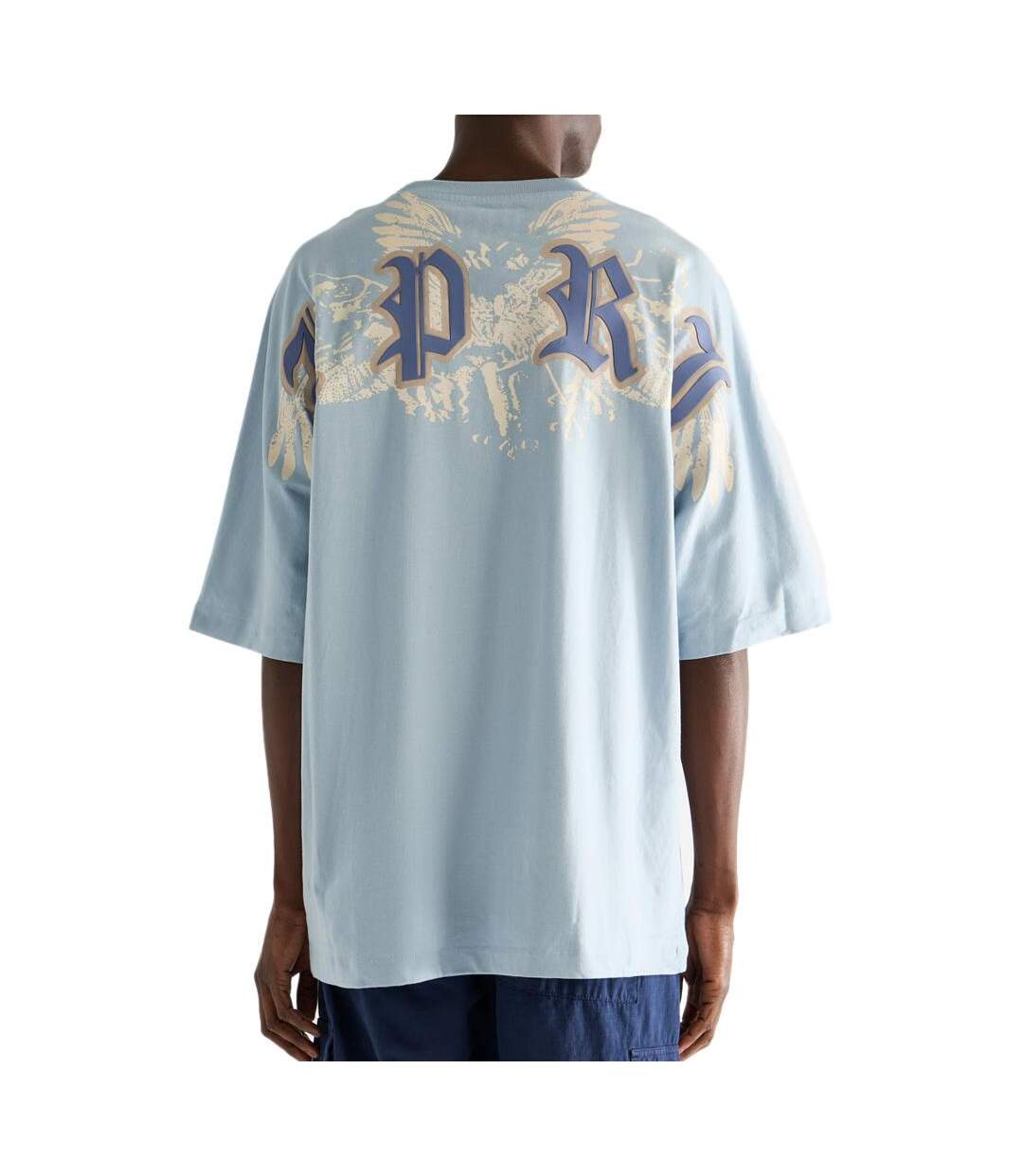 T-Shirt bleu homme kaporal soper-2