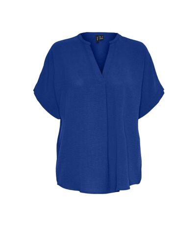 Blouse Bleu Femme Vero Moda Minge - L