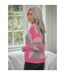 Womens/ladies Geometric Pattern Jumper Pink WoolOvers-2