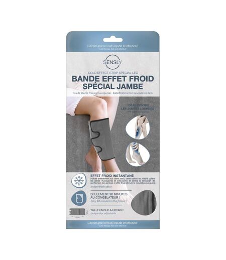 Bande Effet Froid Spécial Jambes 48cm Gris