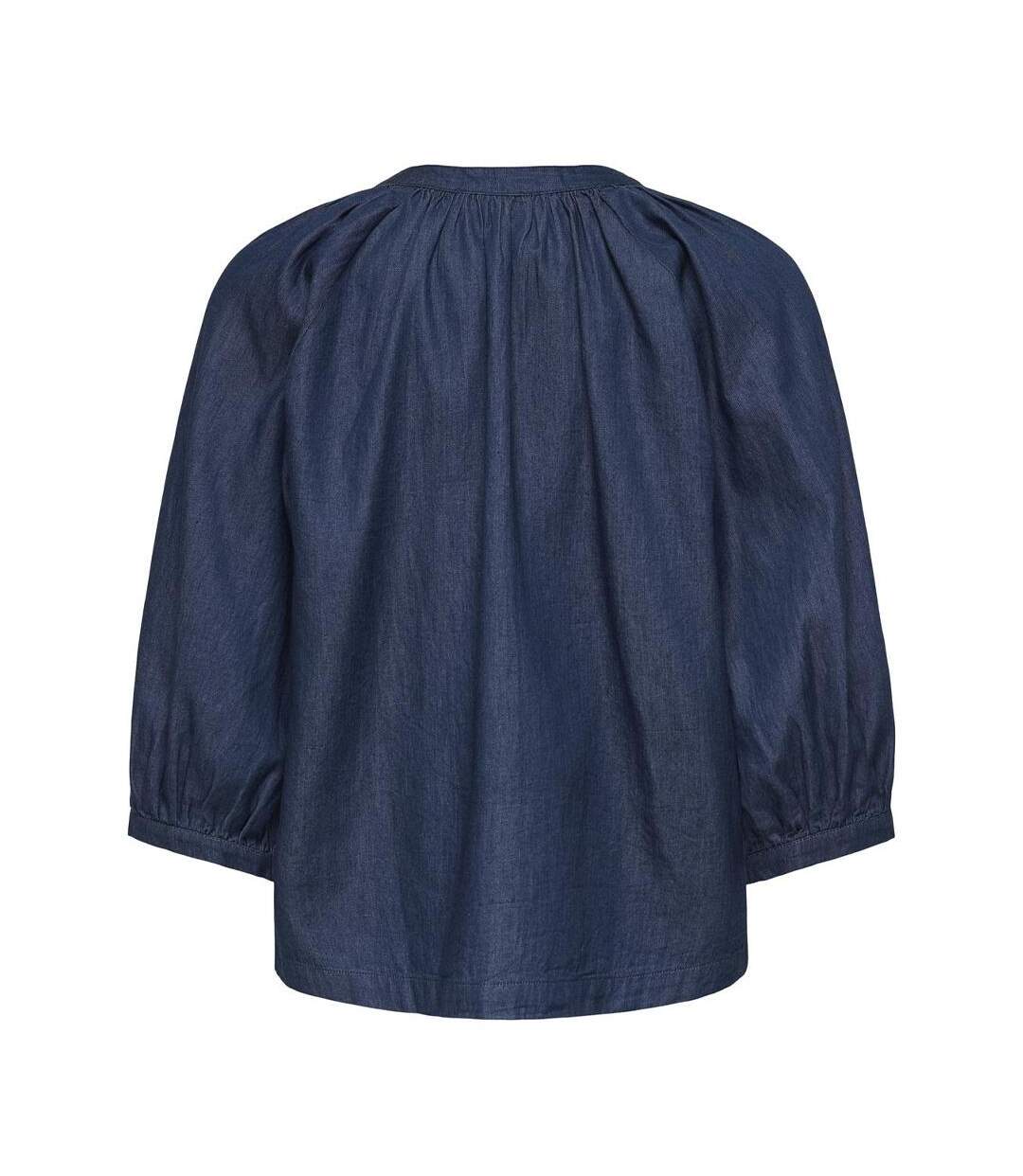 Blouse bleu femme jdy dia-2