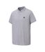 Mens Cotton Polo Shirt Grey Pretty Green-2