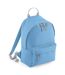 BagBase Mini Fashion Backpack (Sky Blue/Light Gray) (One Size) - UTPC4125