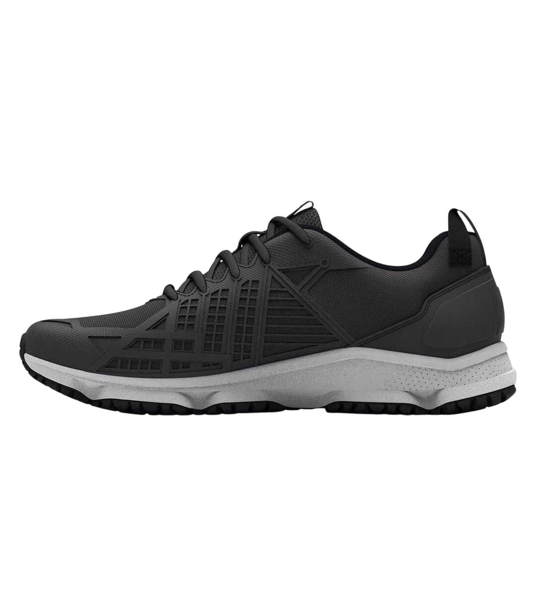 Mens Strikefast Lace Up Hiking Boots Grey Under Armour-2