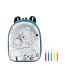 Backsketchy backpack 26cm x 21cm x 9cm turquoise MidOcean-1