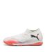 Mens Future 8 Match Flat Indoor Football Shoes  White Puma-2