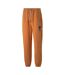 Unisex Adult Ami Fleece Heart Tapered Joggers Jaffa Orange Puma-1