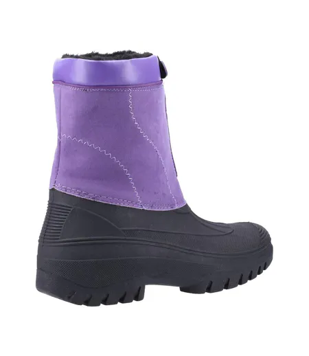 Bottes De Neige Venture Hommes Violet Cotswold