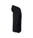 Veste Unie À Capuche Ajustable Iconic Premium Adulte Noir Fruit Of The Loom-4