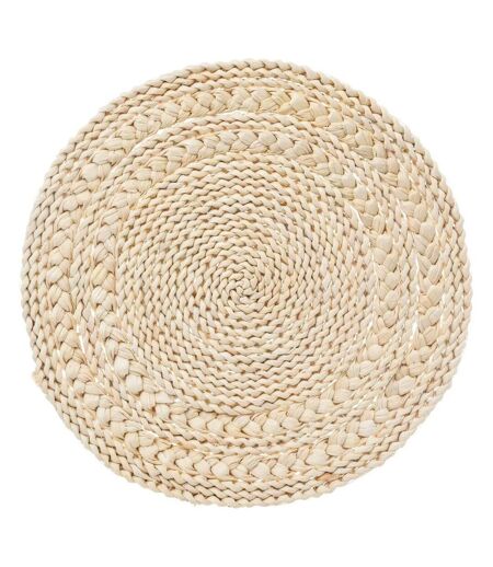 Set de Table Tressé Soleya 38cm Beige