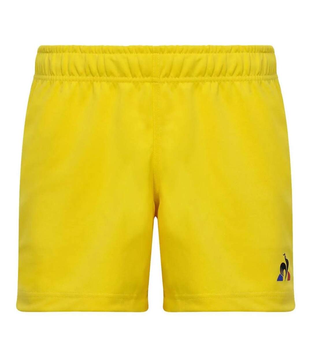 Short de sport jaune homme le coq sportif n°1-1