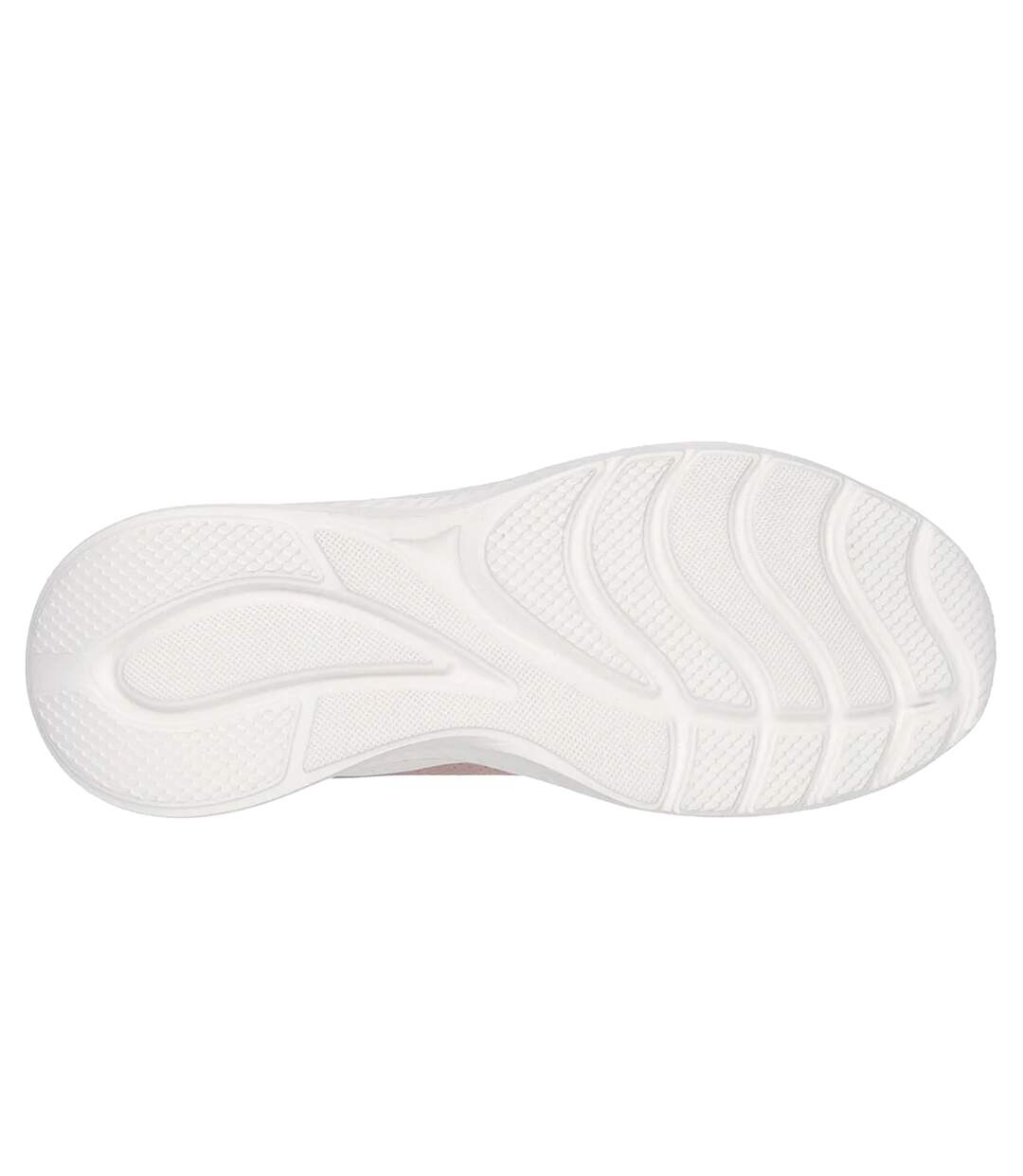 Womens/ladies Bobs Sport Squad Waves Trainers Blush Skechers-4