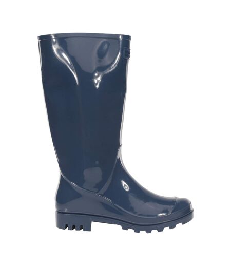 Womens/ladies Wenlock Wellingtons Dark Denim Regatta