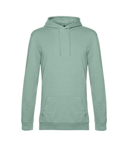 Sweat à capuche homme vert de gris B&C