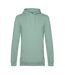 Mens hoodie sage B&C