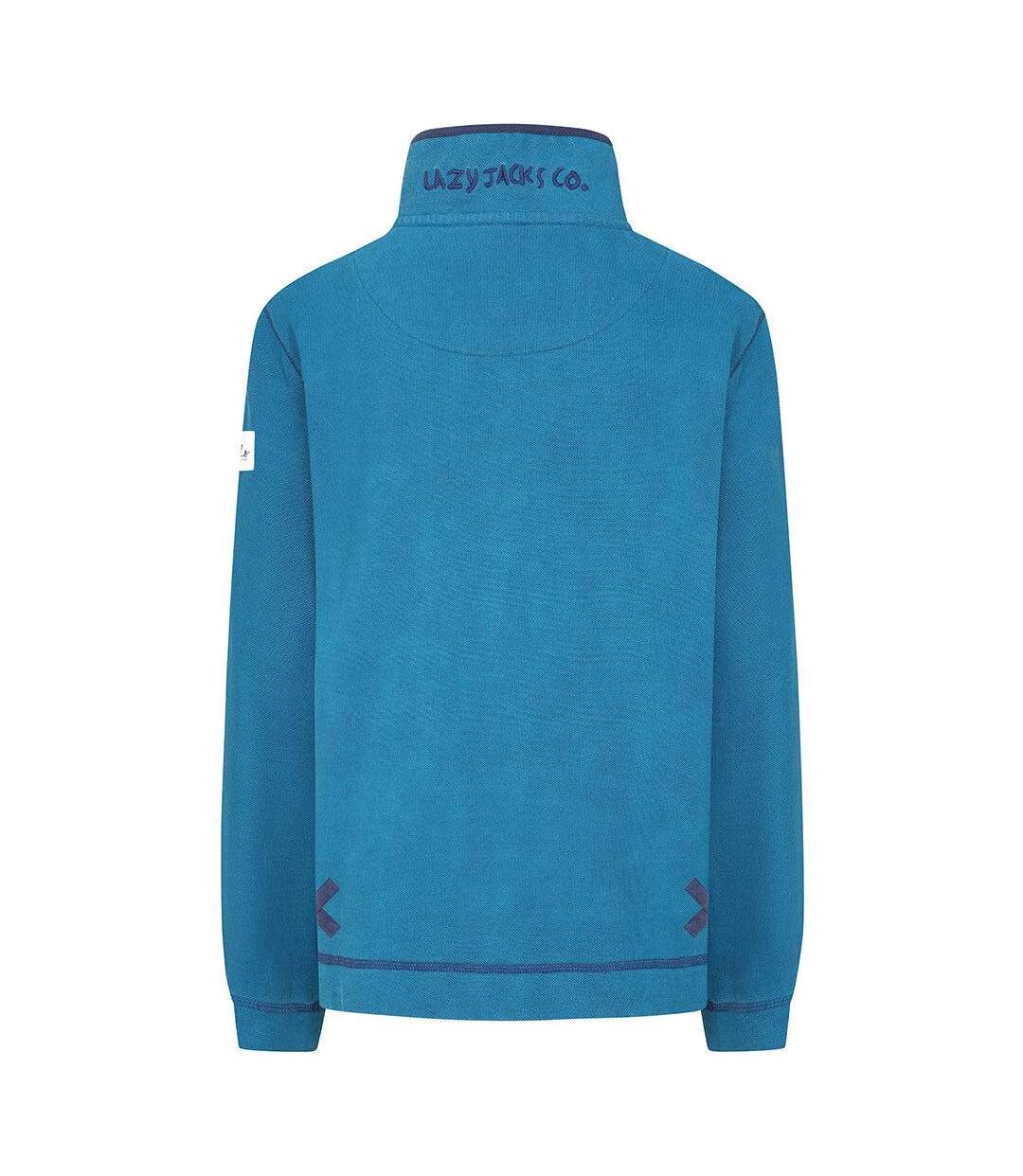 Haut Polaire Femme Bleu Sarcelle Lazy Jacks-3