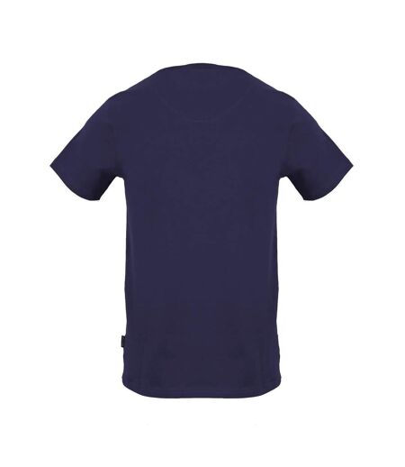 T-shirt Motif/style Logo Homme Bleu Marine Aquascutum