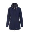 Trespass Womens/Ladies Kristen Longer Length Hooded Waterproof Jacket (Navy) - UTTP4195